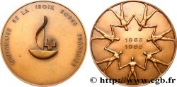 MÉDECINE - SOCIÉTÉS MÉDICALES Médaille, Centenaire de la croix rouge française