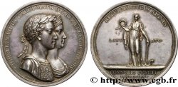 ALLEMAGNE - SCHLESWIG-HOLSTEIN - CHRISTIAN VII DE DANEMARK Médaille, Mariage du roi Christian VII du Danemark et Caroline Mathilde de Hanovre