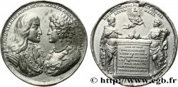 SPAIN - CHARLES II Médaille, Mariage de la Comtesse Palatine Maria Anna de Neubourg et Charles II d’Espagne