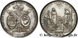 NIEDERLANDE Médaille, Noces d’argent d’Egidius van den Bempden et Aegie Hooft