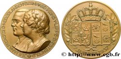 PAESI BASSI - REGNO D OLANDA Médaille, Mariage de son Altesse Royale la Princesse Juliana des Pays-Bas avec le Prince Bernhard de Lippe Biesterfeld