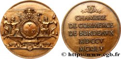 CHAMBRES DE COMMERCE Médaille, 250e anniversaire de la Chambre de commerce de Bordeaux