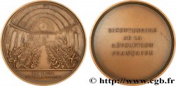 QUINTA REPUBLICA FRANCESA Médaille, Bicentenaire de la Révolution, Les clubs révolutionnaies