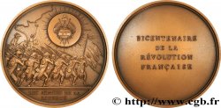 QUINTA REPUBBLICA FRANCESE Médaille, Bicentenaire de la Révolution, Les armées de la liberté