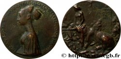 ITALY Médaille, Cecilia Gonzaga par Pisanello