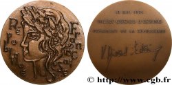 QUINTA REPUBBLICA FRANCESE Médaille, Valéry Giscard d’Estaing