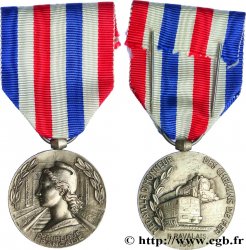 CINQUIÈME RÉPUBLIQUE Médaille d’honneur des Chemins de Fer