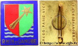 IV REPUBLIC Badge, Rhin et Danube