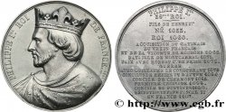 LUIGI FILIPPO I Médaille, Roi Philippe Ier