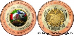 FÉDÉRATION DE RUSSIE Médaille, coupe du monde, football - Pérou
