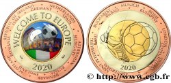 EUROPA Médaille, euro UEFA football, France - Italie