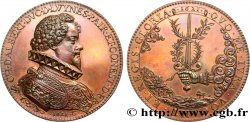 LOUIS XIII LE JUSTE Médaille, Décès de Charles d’Albert, duc de Luynes, refrappe