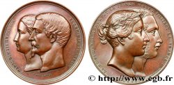 ZWEITES KAISERREICH Médaille, Visite de la reine Victoria et du prince Albert