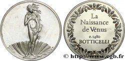 LES 100 PLUS GRANDS CHEFS-D OEUVRE Médaille, La naissance de Vénus de Botticelli SUP