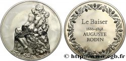 LES 100 PLUS GRANDS CHEFS-D OEUVRE Médaille, Le Baiser de Rodin