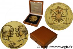 QUINTA REPUBLICA FRANCESA Médaille, Hommage de l’ordre des experts comptables et des comptables agrées