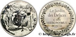 THE 100 GREATEST MASTERPIECES Médaille, Le jardin des délices de Bosch AU