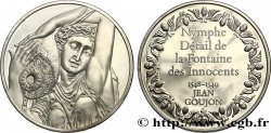 LES 100 PLUS GRANDS CHEFS-D OEUVRE Médaille, Nymphe par Goujon