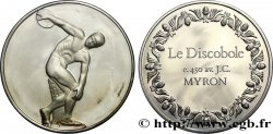 LES 100 PLUS GRANDS CHEFS-D OEUVRE Médaille, Le discobole par Myron