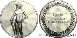 LES 100 PLUS GRANDS CHEFS-D OEUVRE Médaille, David par Donatello SUP