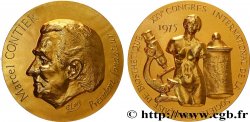 QUINTA REPUBLICA FRANCESA Médaille, Marcel Contier, XXVe congrès international de la société française de bioesthétique