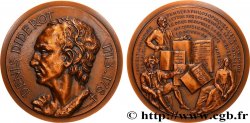 LITERATURE : WRITERS - POETS Médaille Denis Diderot, n°9