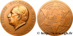 SCIENCES & SCIENTIFIQUES Médaille, Jean Brunhes