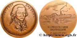 SCIENCES & SCIENTIFIQUES Médaille, Claude de Jouffroy d Abbans