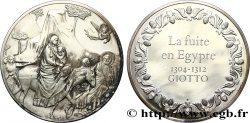 LES 100 PLUS GRANDS CHEFS-D OEUVRE Médaille, La fuite en Égypte de Giotto