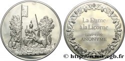 LES 100 PLUS GRANDS CHEFS-D OEUVRE Médaille, La Dame à la licorne