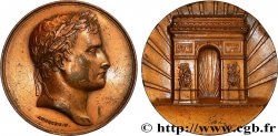 NAPOLEON S EMPIRE Médaille, Arc de triomphe, refrappe