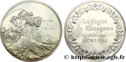 LES 100 PLUS GRANDS CHEFS-D OEUVRE Médaille, La Vague de Kanagawa