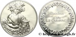 THE 100 GREATEST MASTERPIECES Médaille, Bacchus par Le Caravage
