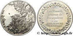 LES 100 PLUS GRANDS CHEFS-D OEUVRE Médaille, Les Hasards heureux de l’escarpolette de Fragonard