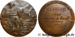 QUINTA REPUBLICA FRANCESA Médaille, F.A.M.M.A.C., Unis comme à bord