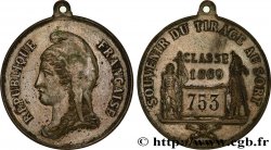 III REPUBLIC Médaille, Souvenir du tirage au sort