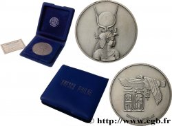 MONUMENTS ET HISTOIRE Médaille, UNESCO, Sauvegarde des monuments en péril, Philae SUP