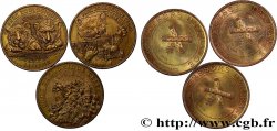 MONUMENTS ET HISTOIRE Médaille touristique, Lot de 3 ex., Parc zoologique Cerza de Lisieux