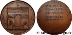 LUIS FELIPE I Médaille, Inauguration de l’Arc de Triomphe, Paris comes to Los Angeles