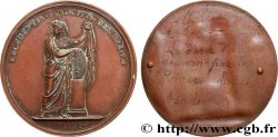 LUIS XVIII Médaille, Départ de Louis XVIII, tirage uniface de l’avers
