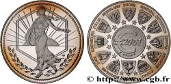 CINQUIÈME RÉPUBLIQUE Médaille, Essai Euro