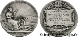 TERZA REPUBBLICA FRANCESE Médaille, Société anonyme des filatures, corderies et tissages