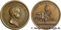 LOUIS XIV &nbsp;THE SUN KING&nbsp; Médaille, Prise de trente villes allemandes, refrappe