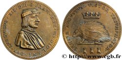 LOUIS XII LE PÈRE DU PEUPLE Médaille, Porc-épic, refrappe