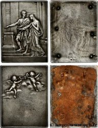 AMOUR ET MARIAGE Plaquette de mariage, lot de 2 plaquettes unifaces q.SPL