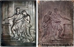 AMOUR ET MARIAGE Plaquette de mariage, tirage uniface q.SPL