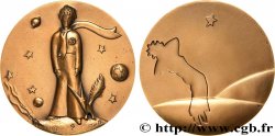 BOOKS - TOKENS AND MEDALS Médaille, Antoine de Saint-Exupery, Le Petit prince