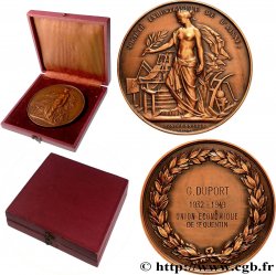 TROISIÈME RÉPUBLIQUE Médaille, Société industrielle, Union économique