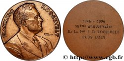 FRANC - MAÇONNERIE Médaille, Loge Président Franklin Roosevelt, 50e anniversaire