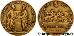 BANQUE DE FRANCE Médaille de récompense, La sagesse fixe la fortune SUP